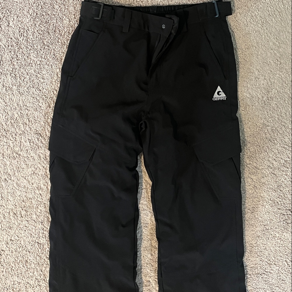 Men's Black Ski Pants